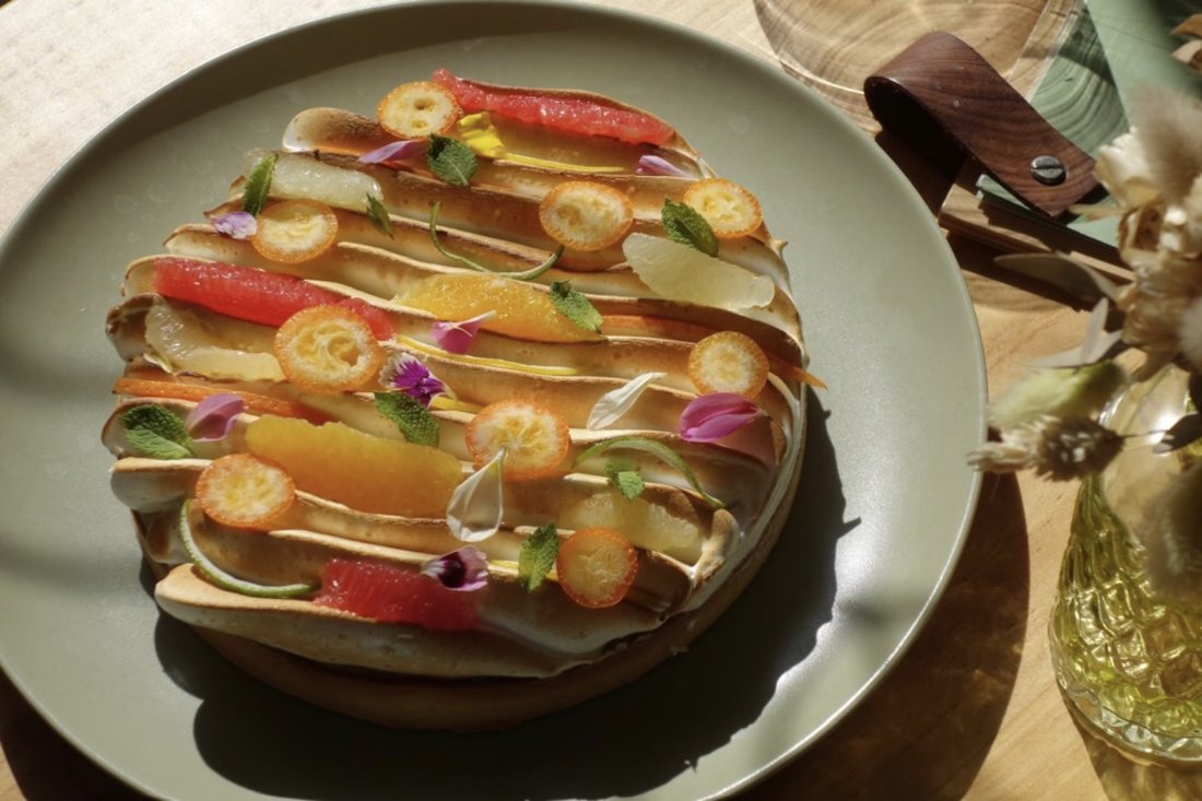 Instagram : tarte agrumes